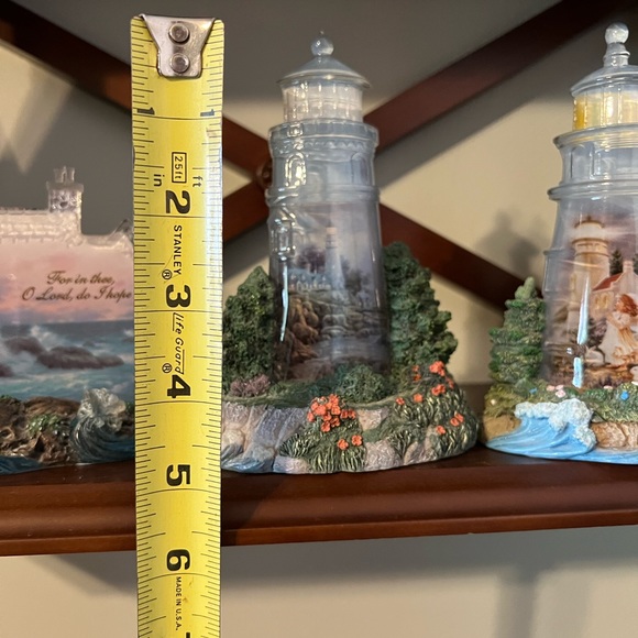 Thomas Kincade Safe Harbor lighthouse collection *Limited Edition* lot of 4 - Picture 6 of 8